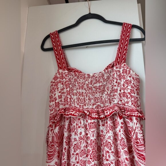 Farm Rio: Red River Ride Midi Dress - Picture 7 of 10